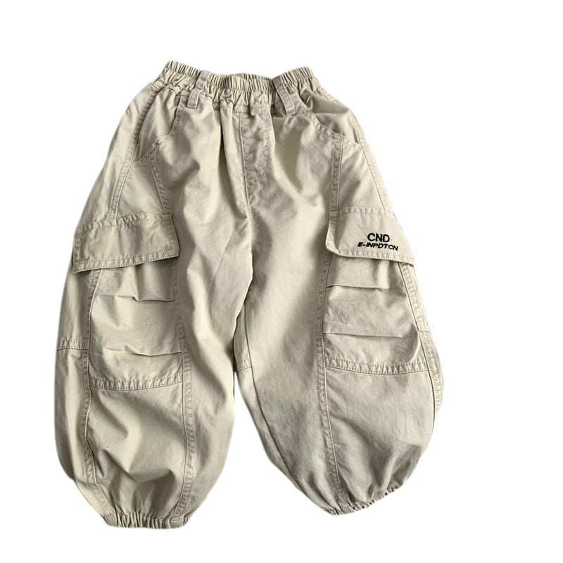 Children's versatile casual pants for girls